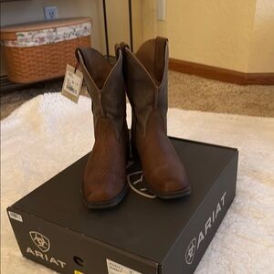 Ariat Women's Brown Western Boots Soft leather upper